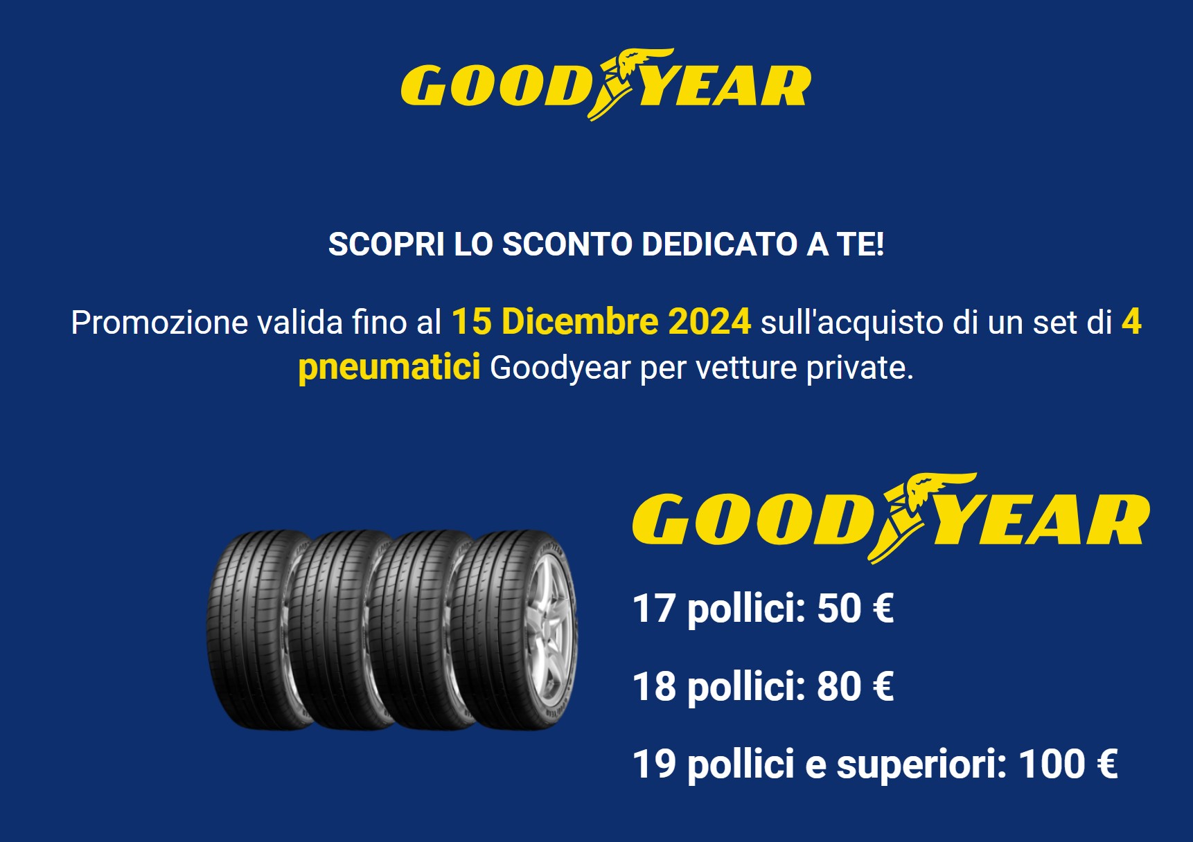 Offerta Goodyear